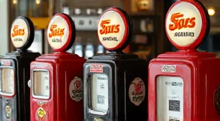 Creating a Display for Your Restored Vintage Gas Signs